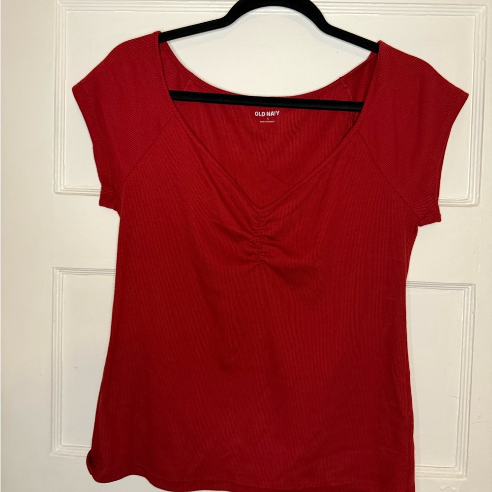 Old Navy Red Women's Top
